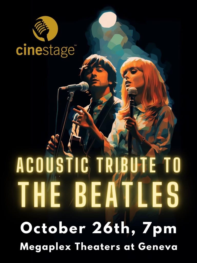 CinesStage Beatles Tribute Concert flyer
